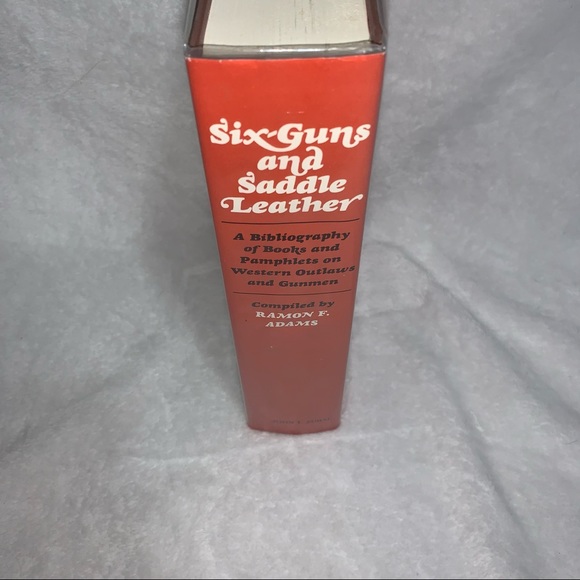 Six-Guns and Saddle Leather by Ramon F. Adams New Edition, revised 1969 book - Picture 9 of 16